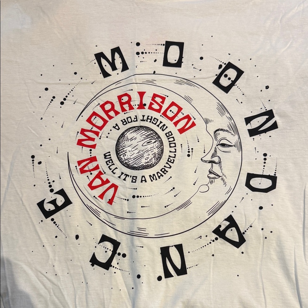 VAN MORRISON CONCERT T-shirt BUNDLE OF 2 XXL NWOT